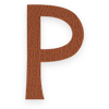 Select P letter
